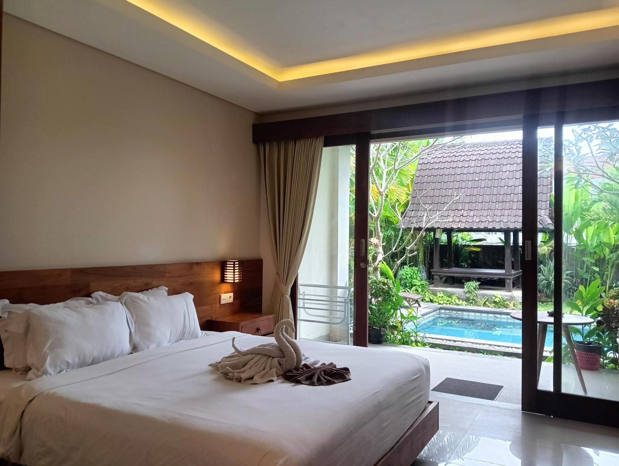 Kama Ayu Bungalow Ubud Esterno foto